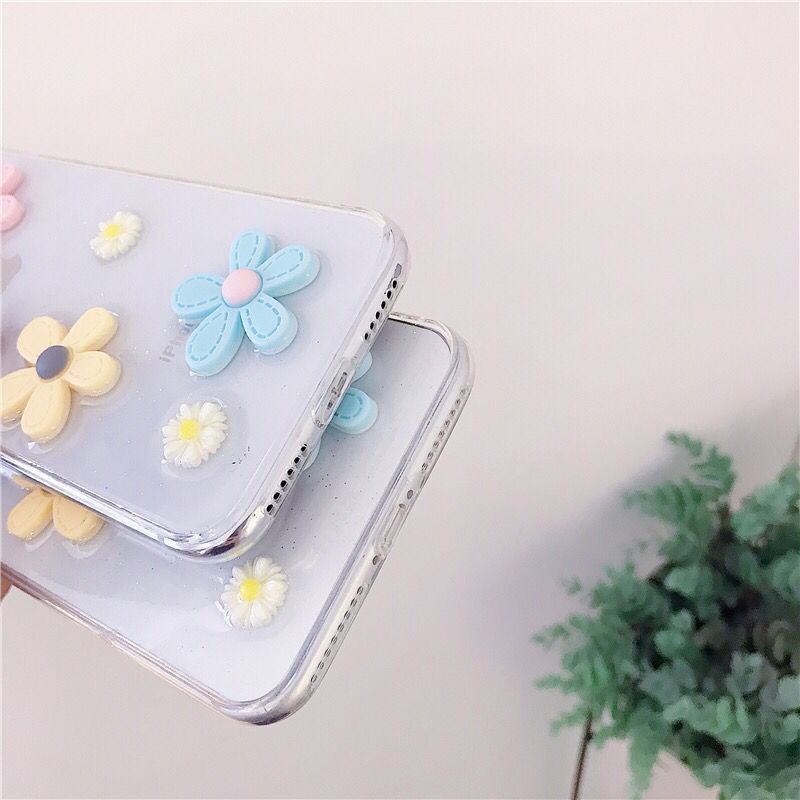 Ốp Điện Thoại Cao Su Mềm Hình Hoa Lấp Lánh Cho Samsung Galaxy S22 Plus S21 Ultra S21 FE A33 A53 A73 A13 A03 A03S M52