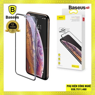 Kính cường lực full màn hình chống bụi màng loa cho iphone