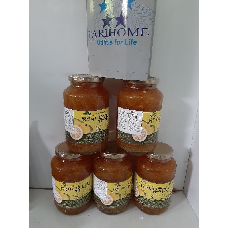 Chanh mật Ong Hàn Quốc hộp lớn 1kg