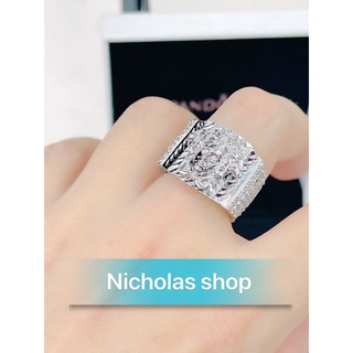 Nhẩn nam hiệu mạ bạch kim