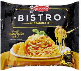 Mì Spaghetti Bistro Xốt Kem phô mai gói 100g
