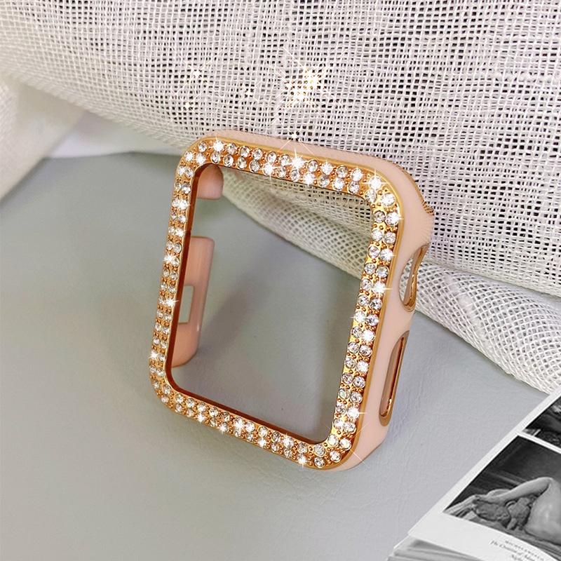 Ốp kính cường lực bảo vệ màn hình thích hợp cho Apple Watch 38mm 40mm 44mm 42mm 6 5 4 SE 3 2