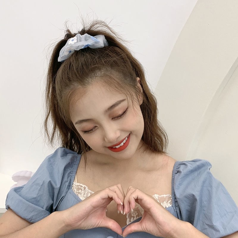 QADCOL Dây buộc tóc cỡ lớn thời trang cho nữ