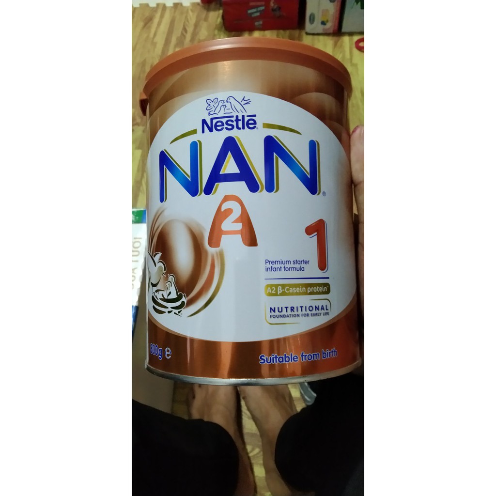 Sữa NAN A2 Úc số 1 800g (dành cho bé sơ sinh từ 0 tháng tuổi)
