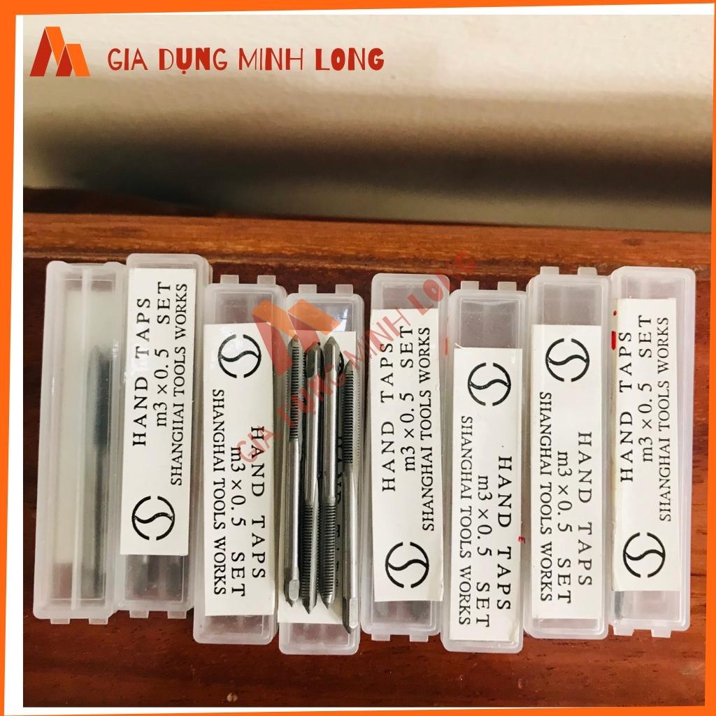 Mũi khoan Taro Ren mũi khoan tạo ren hộp 1 cái M3-M4-M5-M6-M8-M10 chân lục giác HSS cao cấp