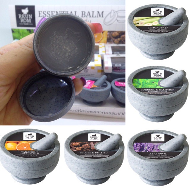 Dầu Cù Là Đa Chức Năng REUNROM Essential Balm 8g - Thái Lan