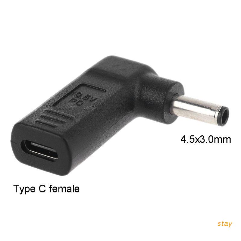 Đầu chuyển đổi USB Type C female sang 4.5x3.0mm Dell XPS12 13 9360 9350