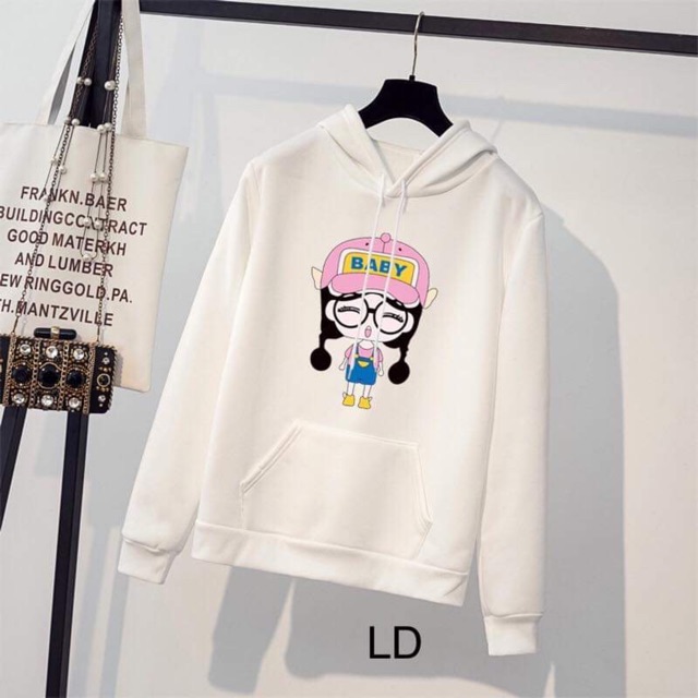 Áo hoodie cô gái Baby LDU0919