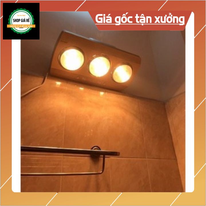 Đèn sưởi nhà tắm loại 2 bóng và 3 bóng tiết kiệm điện