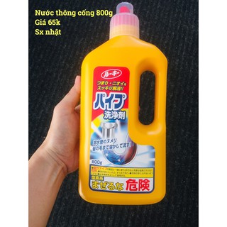 Chai thông tắc đường ống cống Daiichi 800g nội địa Nhật Bản