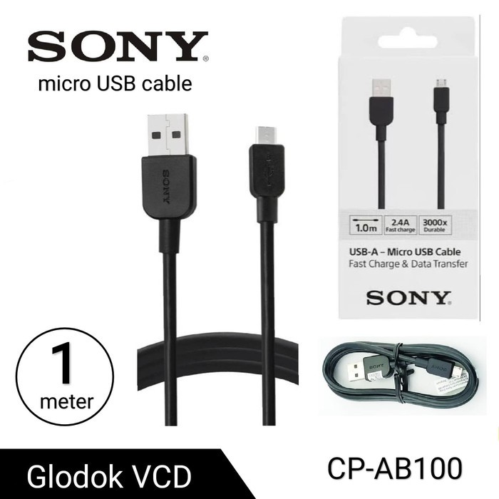 Dây cáp sạc Micro USB dài 1m cho Sony CP-AB100