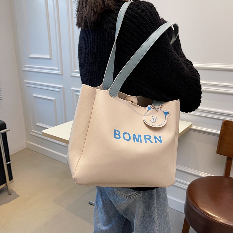 Túi tote IELGY sức chứa lớn phong cách đơn giản cho nữ