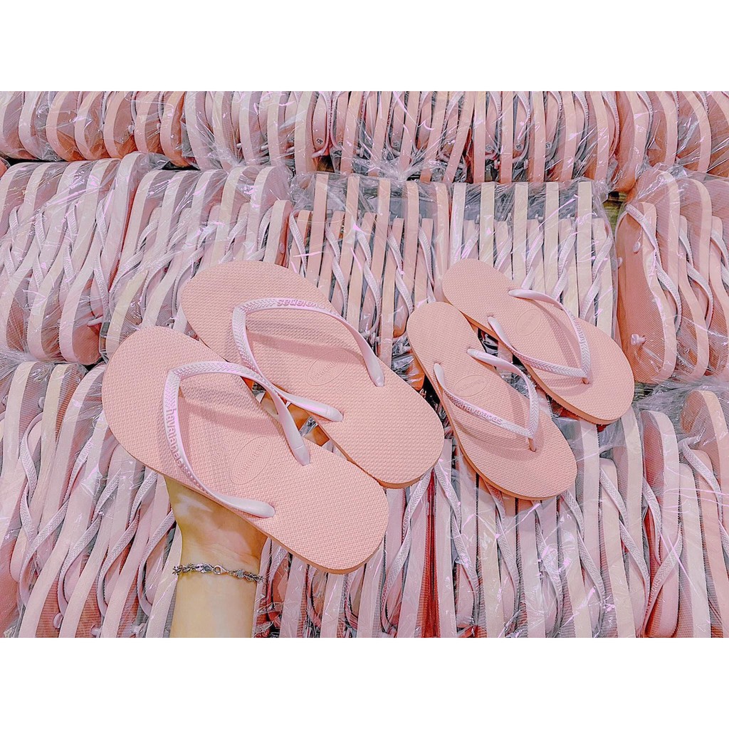 Dép kẹp Havaianas nữ thời trang siêu êm mềm đi biển đi chơi - DL111