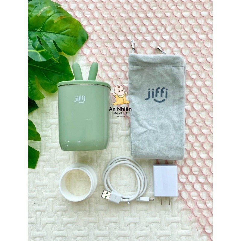 Máy hâm sữa mini di động Jiffi bản 3.0 bảo hành 12 tháng