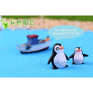 Mô hình chim cánh cụt đáng yêu.