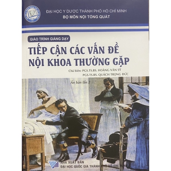 Sách - Tiếp cận các vấn đề nội khoa thường gặp ( giáo trình giảng dạy đại học ) (bìa xanh blu)