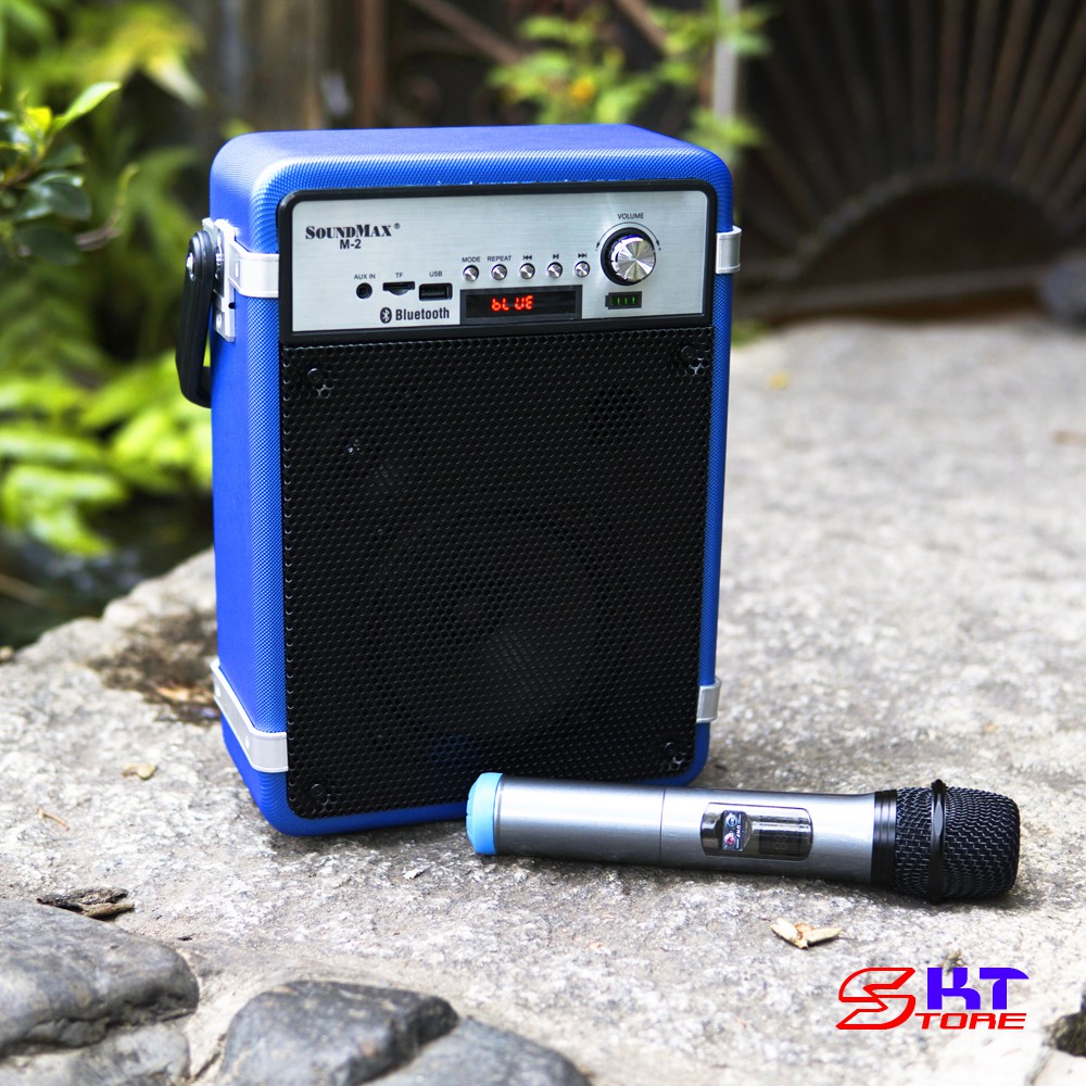 Loa Kéo Karaoke Bluetooth SoundMax M2 - Hàng Chính Hãng