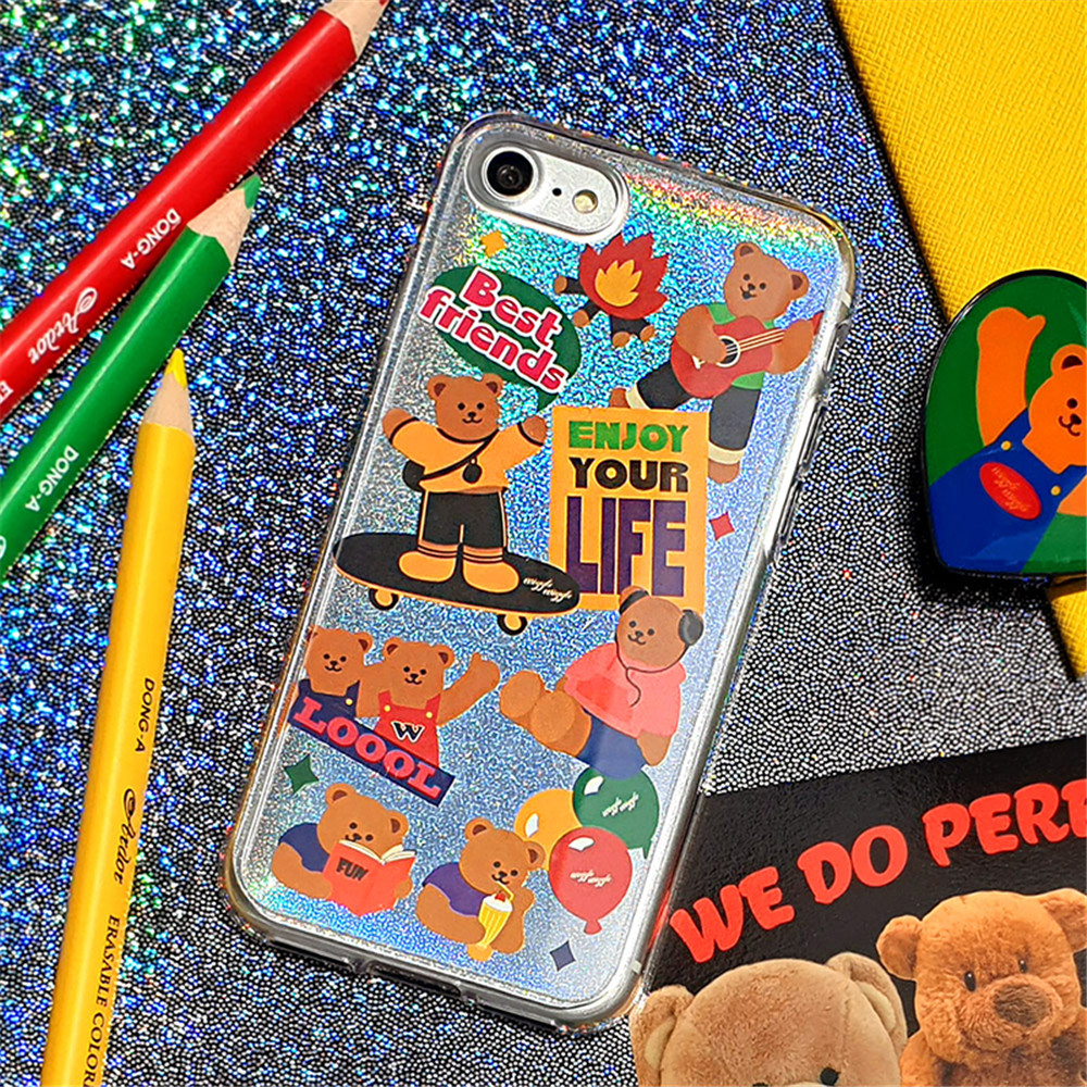 Miếng dán trang trí điện thoại/máy tính kiểu Hàn Quốc