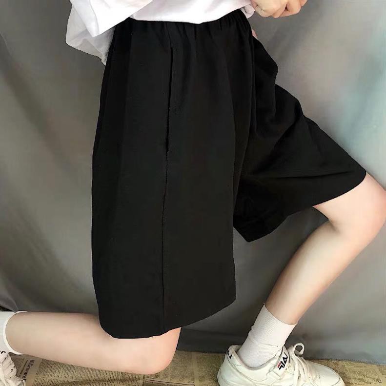 Quần short thun nam nữ, quần đùi lưng thun Unisex . | BigBuy360 - bigbuy360.vn