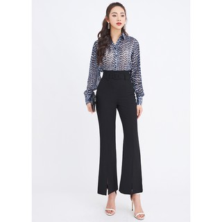 Quần âu nữ 92WEAR 3 màu, đủ size, ống xẻ công sở QOA1254