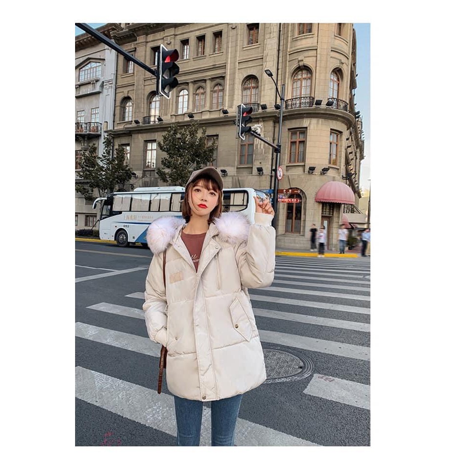 áo khoác béo thời trang nữ theo phong cách hàn quốc siêu dày (miễn ship + sẵn hàng) | BigBuy360 - bigbuy360.vn