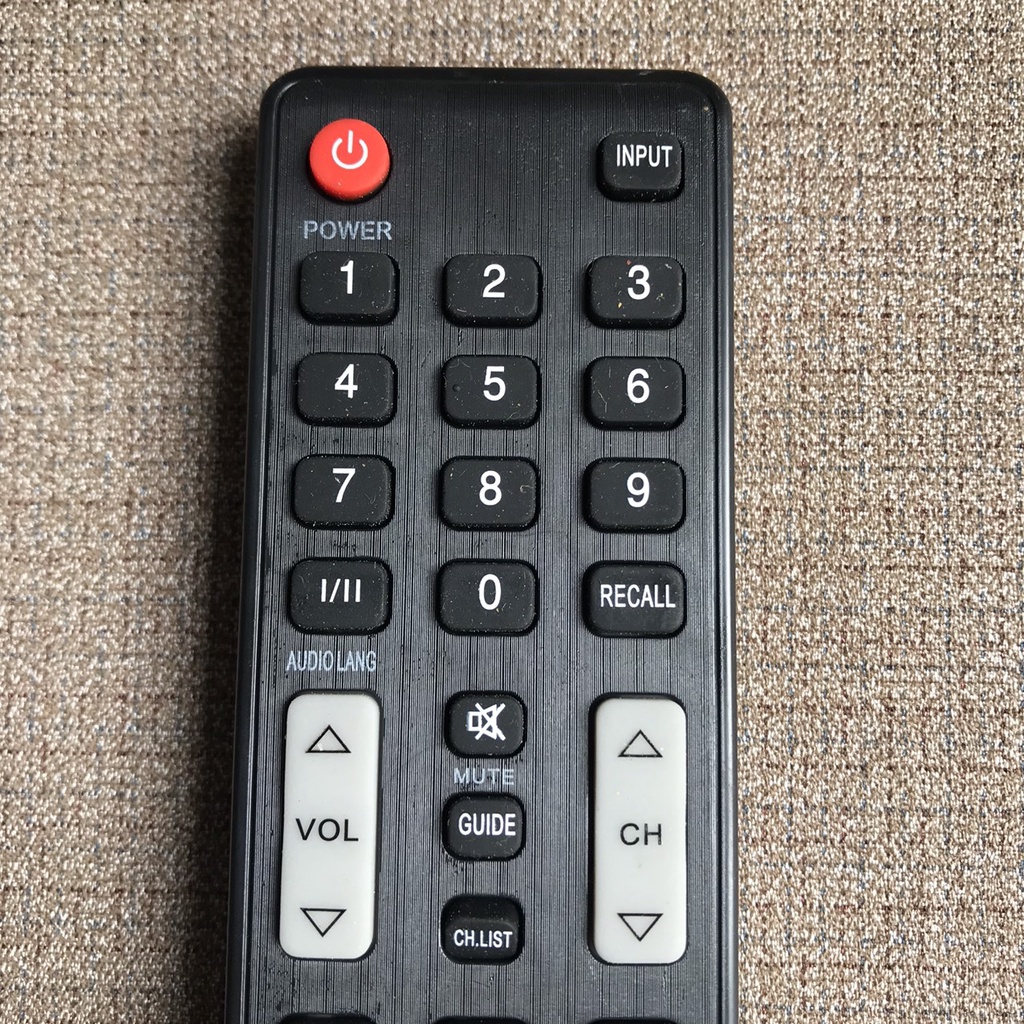 [HÀNG CAO CẤP] Remote Điều khiển tivi asanzo hàng loại 1
