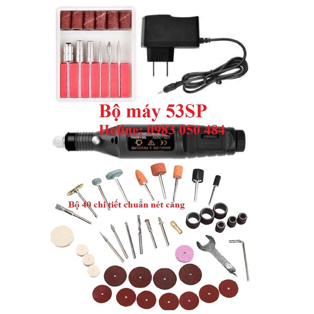 Máy khoan mài đánh bóng mini v1