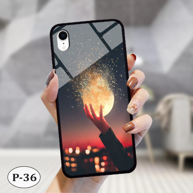 Ốp lưng kính iPhone XR- hình 3D