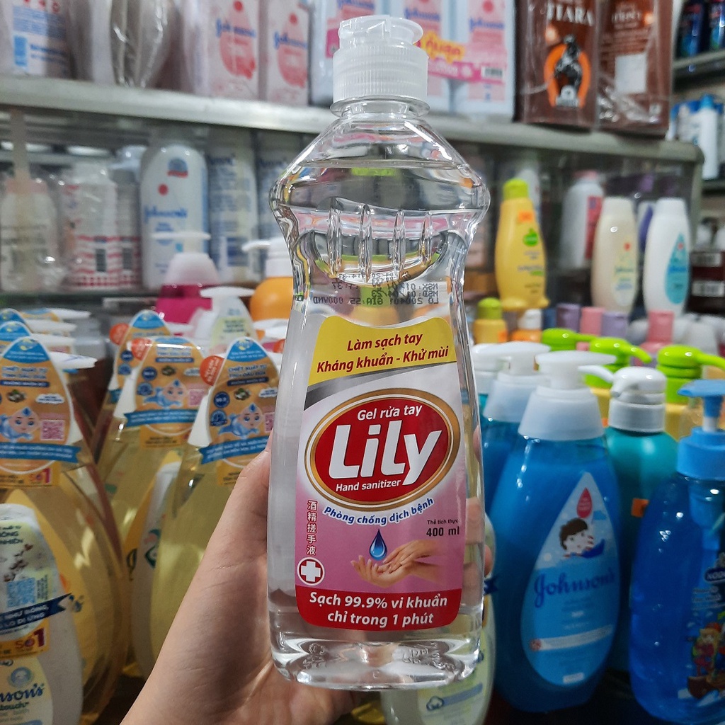 Gel rửa tay khô Lily 400ml