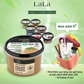 Tẩy da chết toàn thân Organic Body Scrub, tẩy tế bào chết 250ml