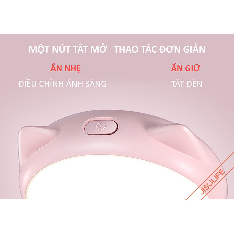 Đèn Led Selfie chính hãng JisuLife,thiết kế bắt mắt, hỗ trợ ánh sáng trong mọi điều kiện, giúp việc chụp ảnh dễ dàng | BigBuy360 - bigbuy360.vn