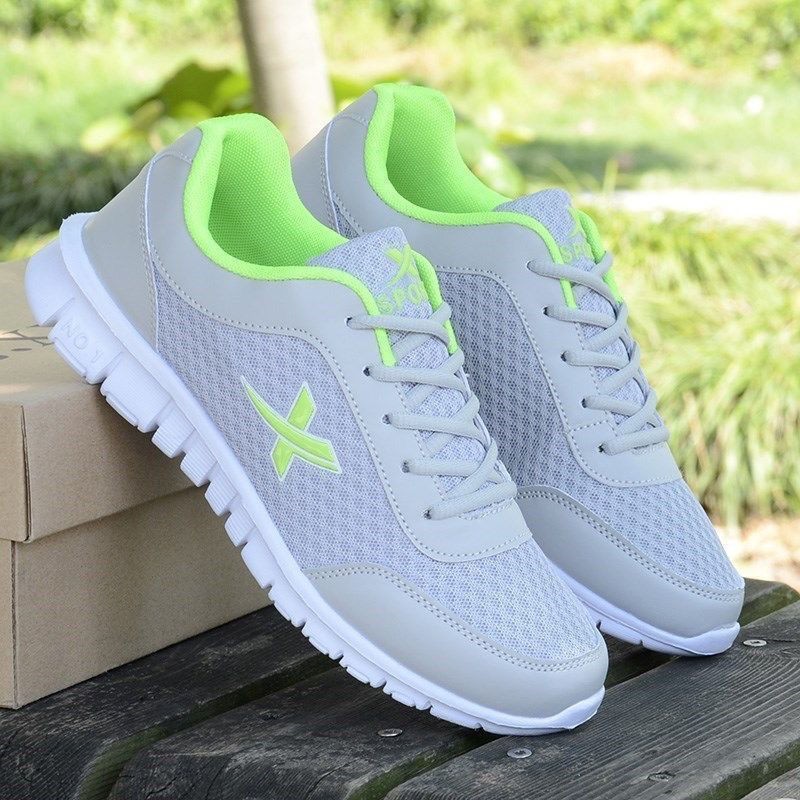 Giày Thể Thao Phối Lưới Thoáng Khí Chống Mòn Chống Mùi Thời Trang Xuân Hè Cho Nam Và Nữ | BigBuy360 - bigbuy360.vn