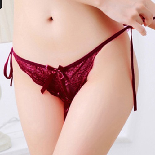 Quần lót lọt khe buộc dây 2 nơ