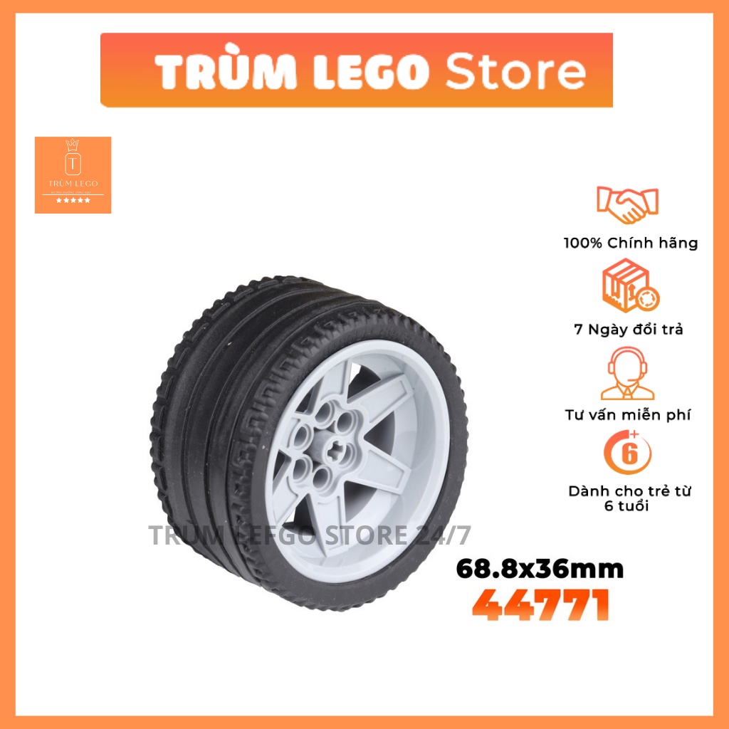 BÁNH XE LEGO TECHNIC BÁNH XE ĐỒ CHƠI NHIỀU KÍCH THƯỚC TƯƠNG THÍCH LEGO TECHNIC LEGO 9686 LEGO EDUCATION
