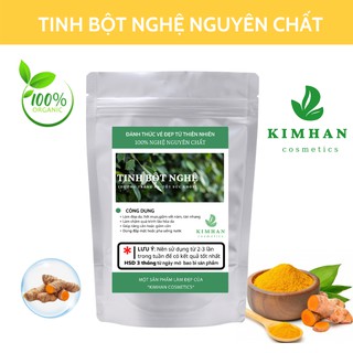 100gr Tinh bột nghệ nguyên chất 100%