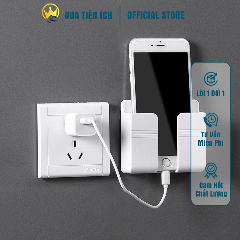 hộp đựng remote giá đỡ điện thoại khi sạc