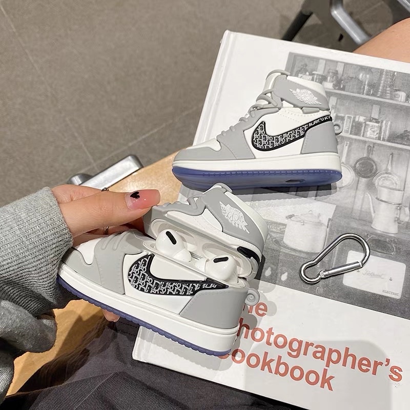 Case Airpod 1/2/pro Hình Giày Xám