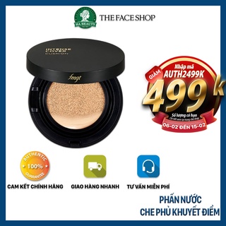  Phấn nước trang điểm che phủ tốt khuyết điểm hàn quốc The Face Shop fmgt Cc Intense Cover Cushion Ex 15g SPF50+PA+++ 