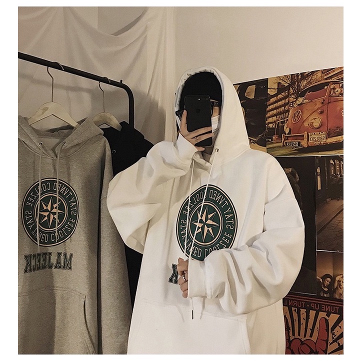 Áo Hoodie Nỉ Bông SuzaHouse MAJKKECK Chất Liệu Cao Cấp HD08