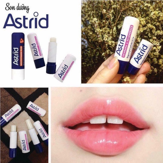 Son dưỡng môi mỡ hươu Astrid Lip Balm