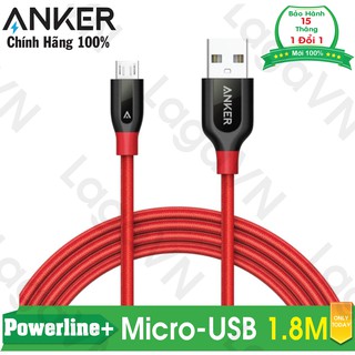 Cáp Anker PowerLine Micro USB (6ft/1.8m)