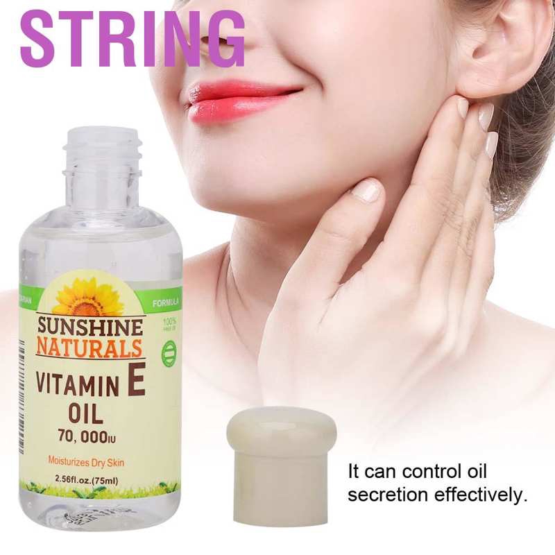 Tinh dầu dưỡng chứa Vitamin E làm ẩm và trắng da cung cấp dinh dưỡng 75ML (chai xanh lá dùng buổi sáng) | BigBuy360 - bigbuy360.vn