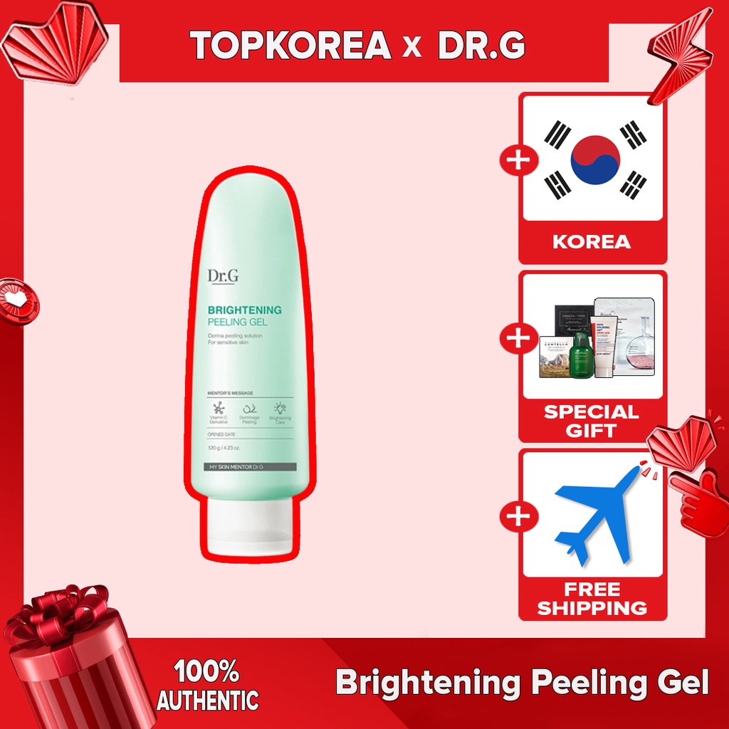 [Hàng mới về] <<<DR.G Brightening Peeling Gel 120ml >>>Gel tẩy tế bào chết làm sáng da Dr.G 120ml / TOPKOREA ./ Shipping from  korea