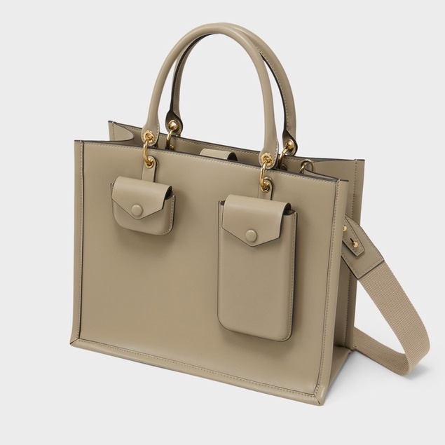 Túi tote cnk xuất dư chất da PU 3 trong 1 tặng kèm 2 túi nhỏ, totebag đeo vai đeo chéo cầm tay công sở lòng túi lớn