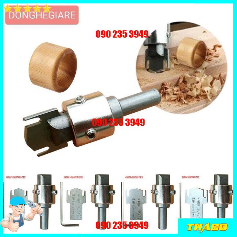 Mũi khoan làm nhẫn gỗ mỹ nghệ 15 đến 20mm_ Dụng cụ diy làm mộc gỗ QE051