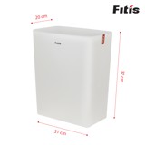 Thùng rác Fitis - Dòng Mono - Chữ nhật lớn - 20L