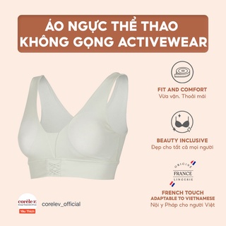 Áo ngực thể thao không gọng Activewear - Corèle V. Pháp