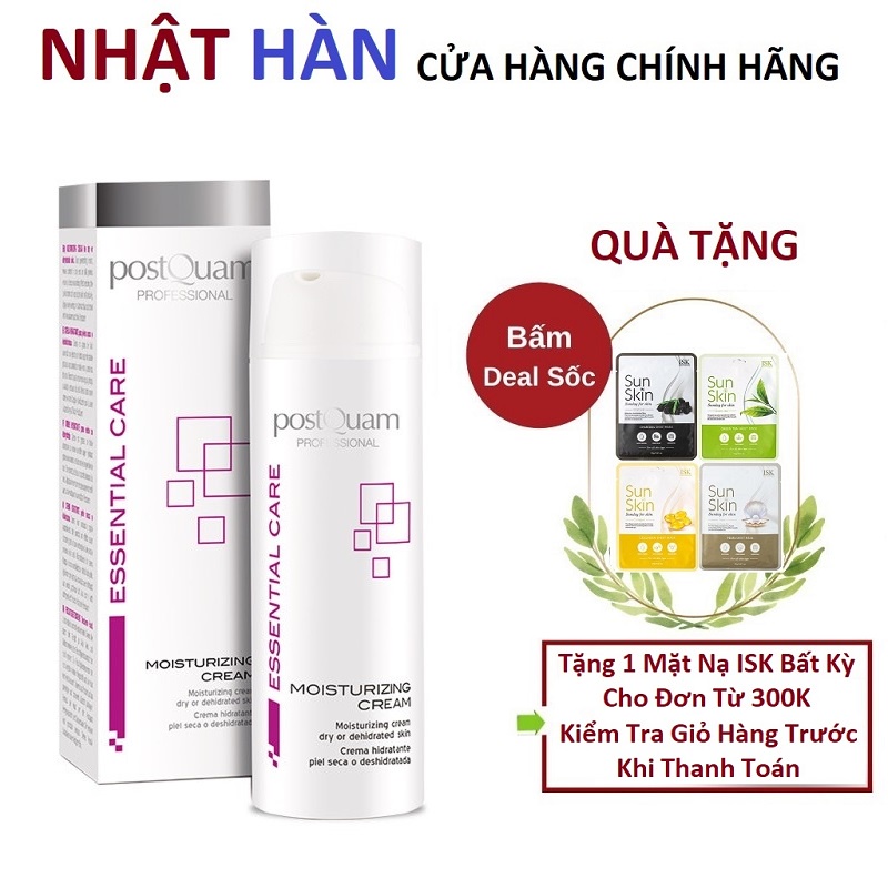 Kem Dưỡng Ẩm Dành Cho Da Khô Và Mất Nước Postquam Moisturizing Cream Dry or Dehidrated Skin 50ml