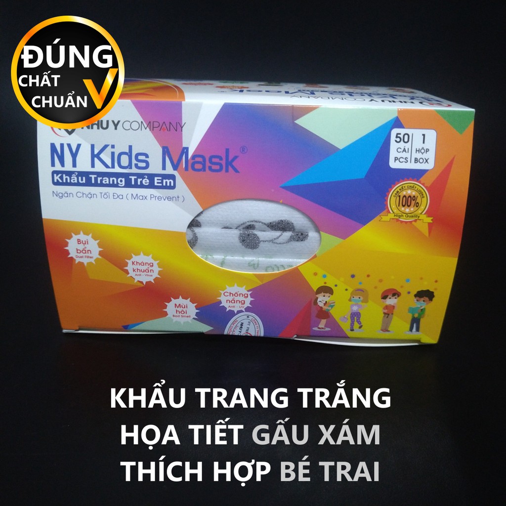 KHẨU TRANG NHƯ Ý TRẺ EM HỘP 50 CÁI MỀM MỊN, KHÁNG KHUẨN SHOP ĐÚNG CHẤT ĐÚNG CHUẨN