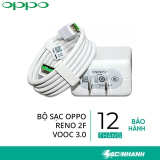Bộ Sạc Oppo Reno 2F Công Nghệ Sạc Nhanh Vooc 3.0 Chính Hãng
